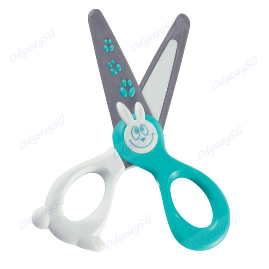 MAPED KIDICUT Toddler children kids Safety scissors - 12cm -Fiber glass blades - Age 2+ and above