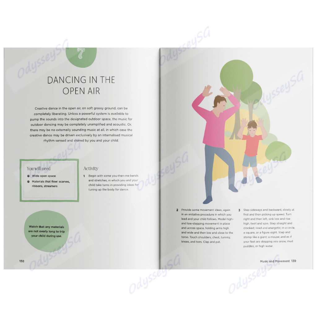 The Montessori Book of Music and Movement - Parent Guide for Age 3+ - Over 60 Fun Activities