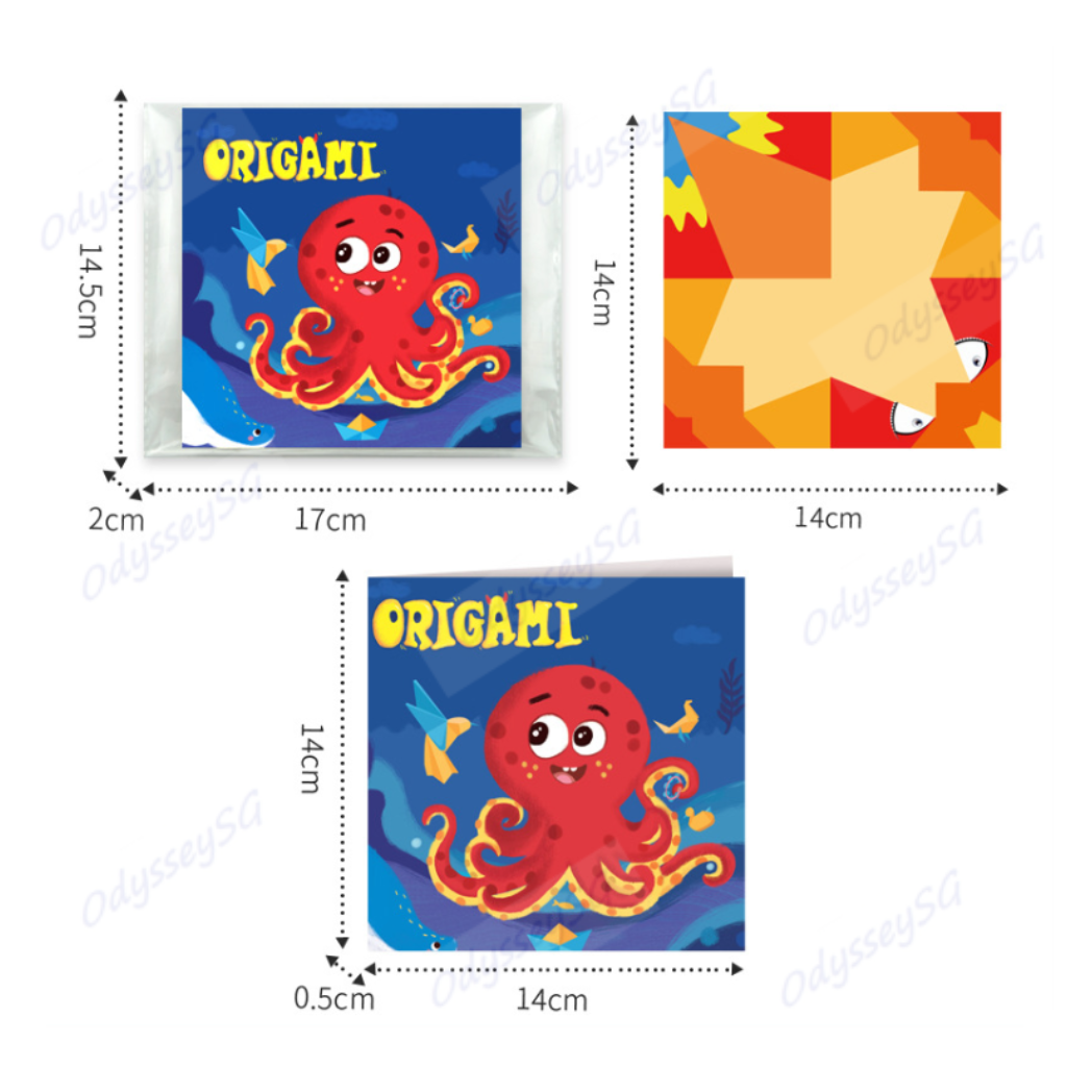 Origami Paper Craft Kit - 72 Designs, 152 Sheets | Folding Paper DIY Art Craft Origami Activity for kids