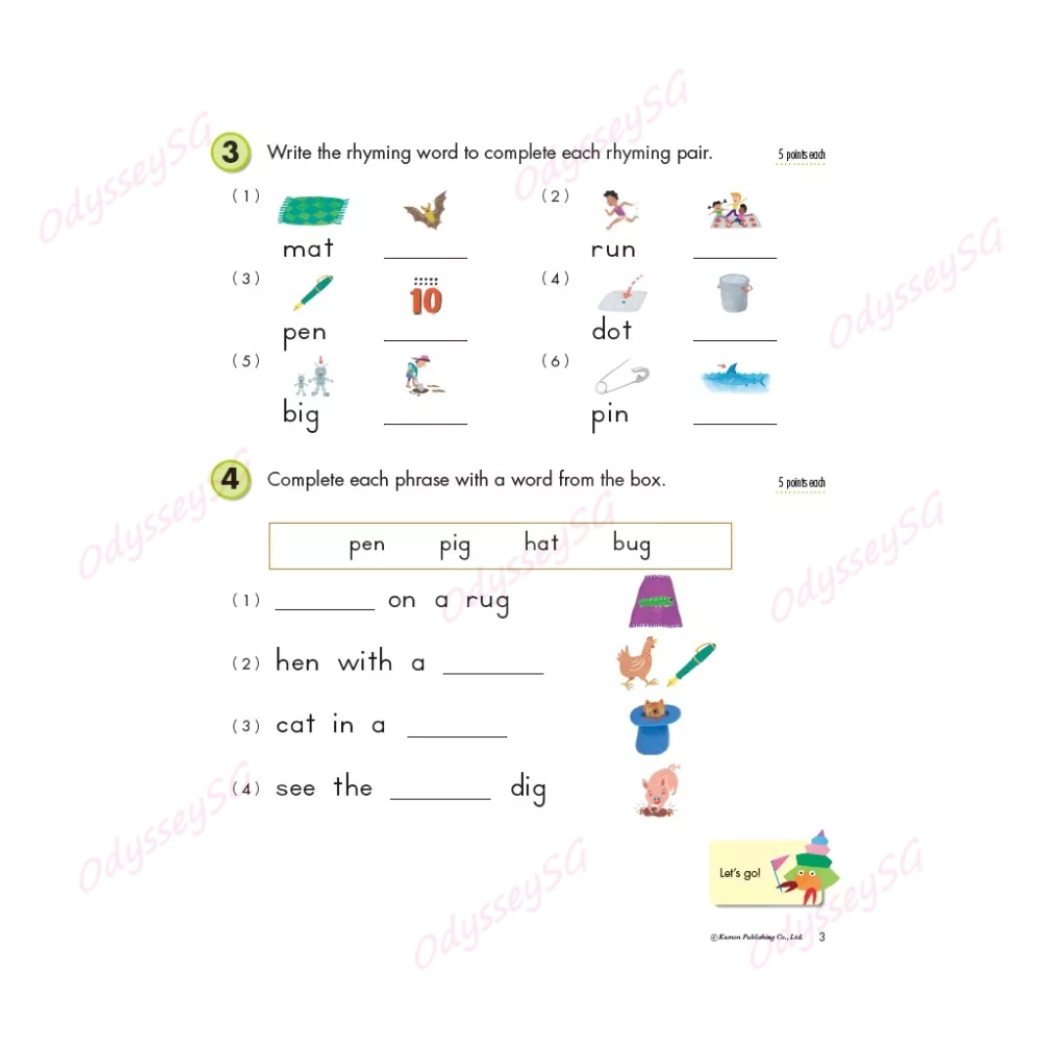 Kumon Workbook - Writing Grade 1