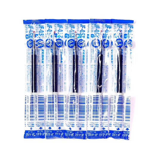 Zebra Sarasa Clip pen Refill - 0.5mm - Box of 10 pcs refill - Blue / Black ink