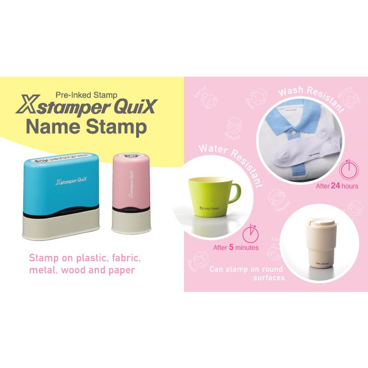 Refill Ink for Xstamper Quix QN Name Stamps - QPTMR5 - 5ml