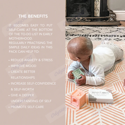 Mindful Series -Mind Cards: New Mum Edition , Maternity Gift, Mental Health , Self Care, Self Love