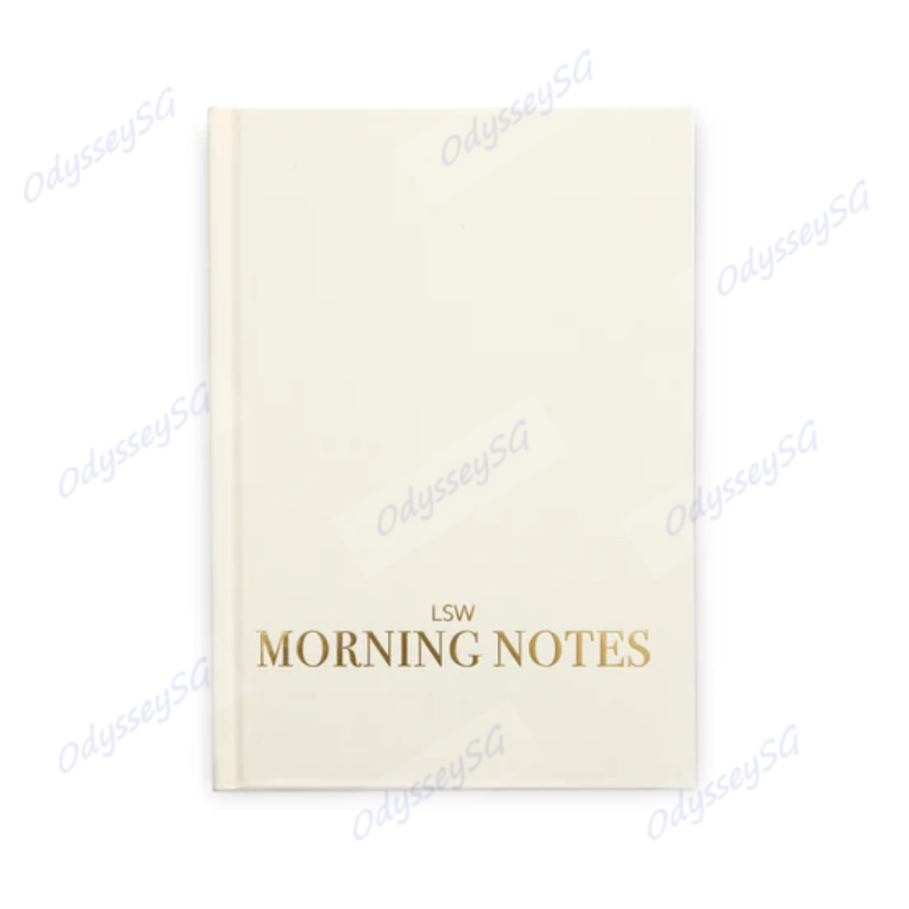 LSW London - Morning Notes - Daily Wellbeing Journal - 3 Month UNDATES - Embrace Positivity
