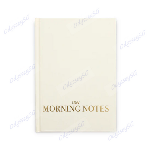 LSW London - Morning Notes - Daily Wellbeing Journal - 3 Month UNDATES - Embrace Positivity