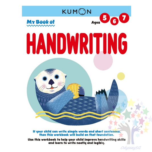 Kumon - My Book of Handwriting - Age 4-7 - Learn to Write and Improve Handwriting