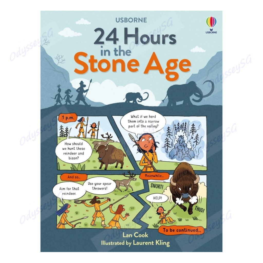 Usborne 24 Hours In the Stone Age - Hardcover