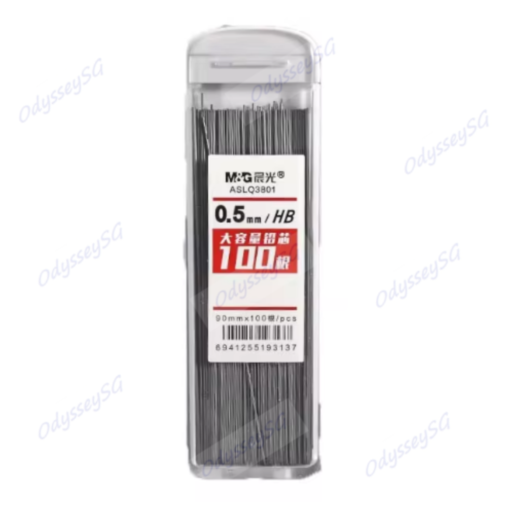 Mechanical Pencil Lead Refills 0.5mm HB – Bulk Pack of 100 – Value Buy