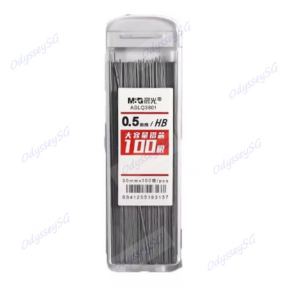 Mechanical Pencil Lead Refills 0.5mm HB – Bulk Pack of 100 – Value Buy