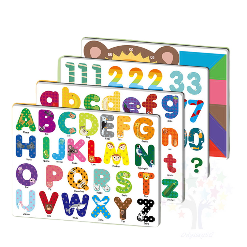 Magnetic Early Learning Fridge Set - 94 Pcs Alphanumberic Magnet pcs