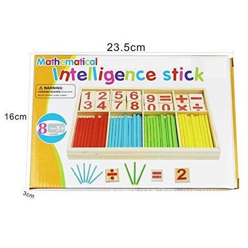Rods Wooden Math Manipulative Aid
