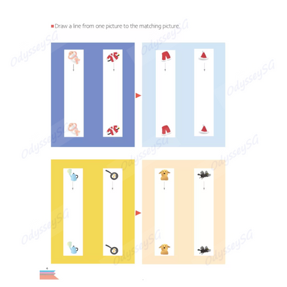 Kumon - My First Book of Tracing - Age 2-4 - Children Preschool Activity Book