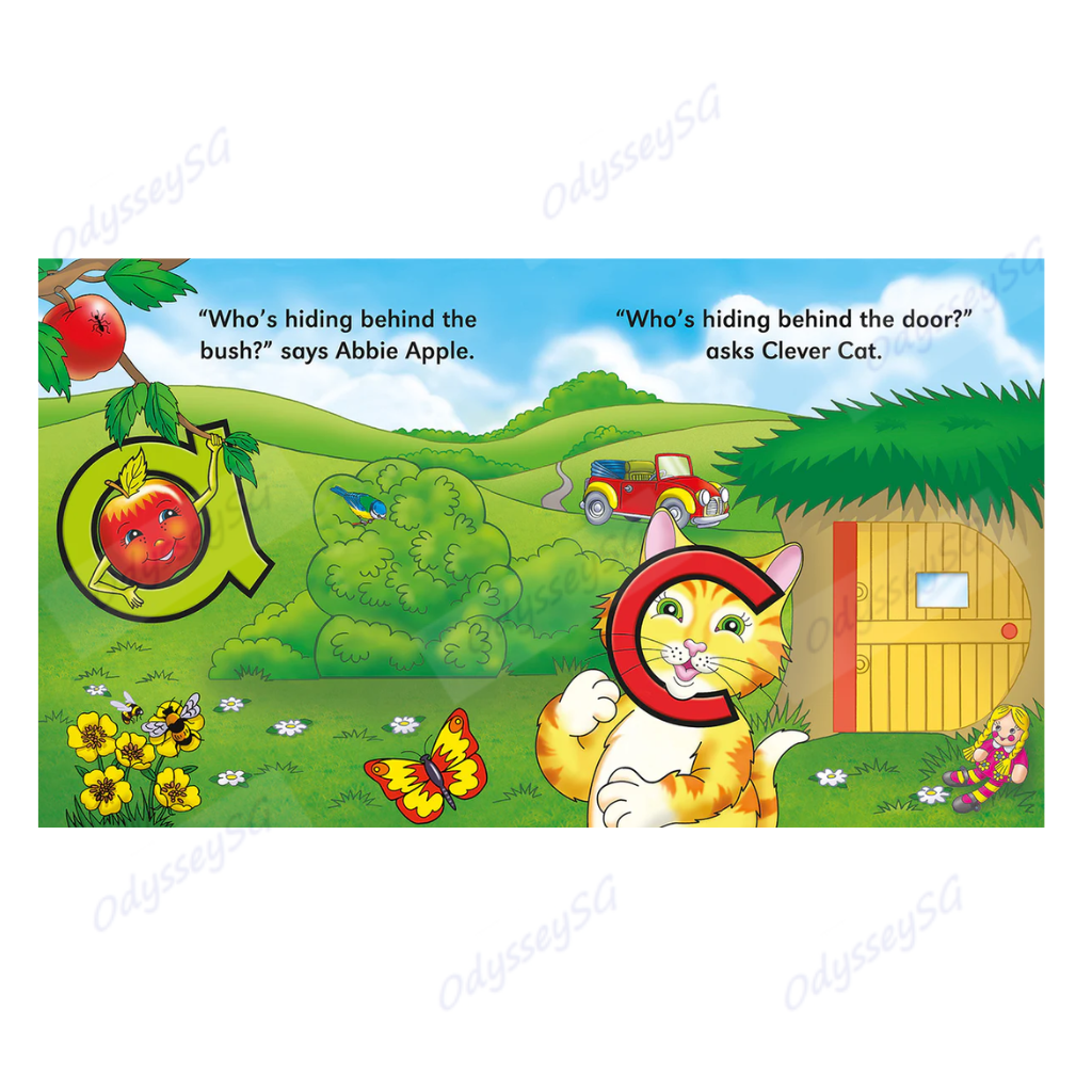 Letterland - Who's Hiding? (Flap book) - Alphabets Letters