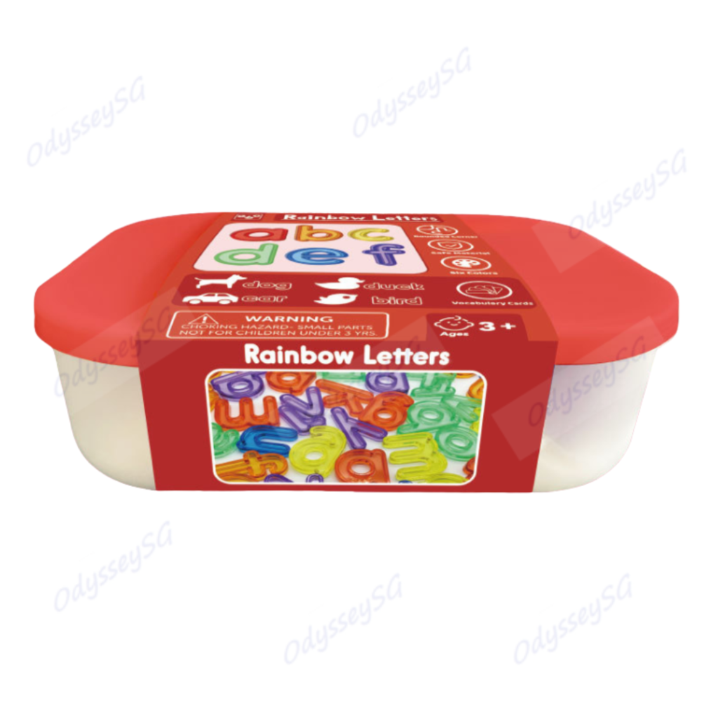 Rainbow Letters  Alphabet Upper & Lower Case Letters set Children Kids Educational Toy Games