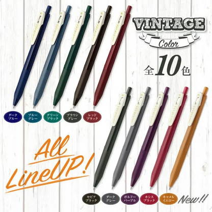 Zebra Sarasa Vintage Pens - 0.5mm