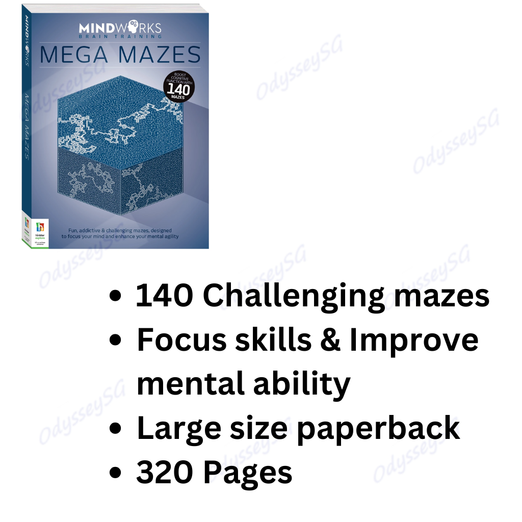 Mindworks - Mega Mazes - Brain Training - Age 9 and above