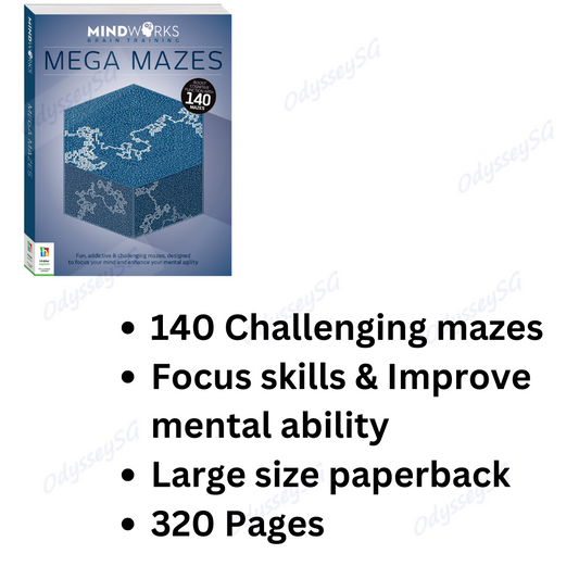 Mindworks - Mega Mazes - Brain Training - Age 9 and above