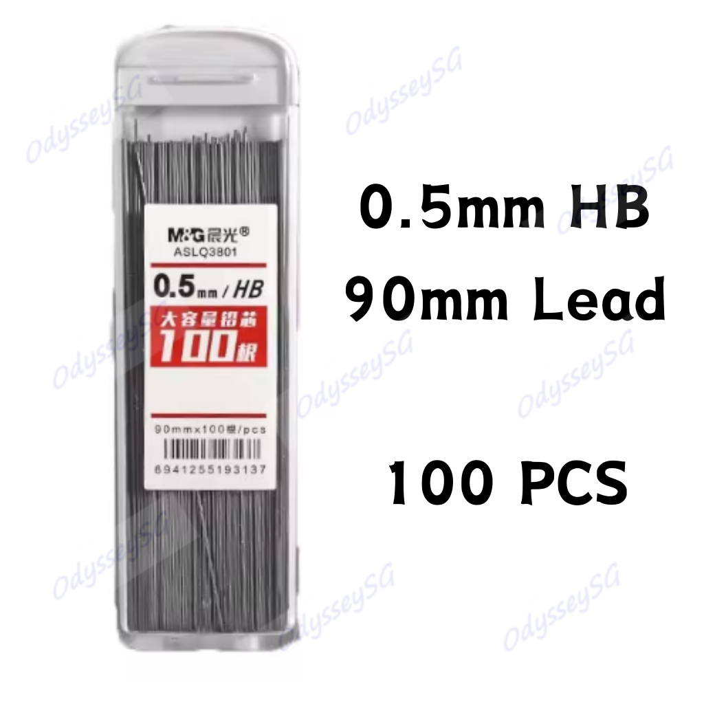 Mechanical Pencil Lead Refills 0.5mm HB – Bulk Pack of 100 – Value Buy