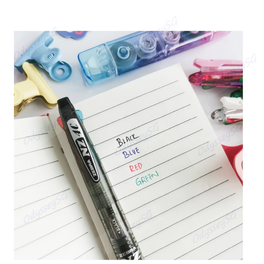 Zebra NZ4C Multi-Color Ballpoint Pen – 4 Ink Colors in One