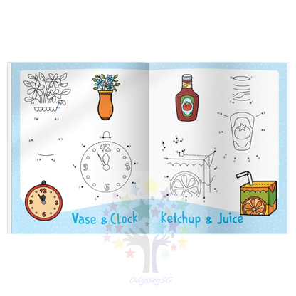 101 Dot To Dot Coloring: Children Fun Activity Book - Age 3 and above