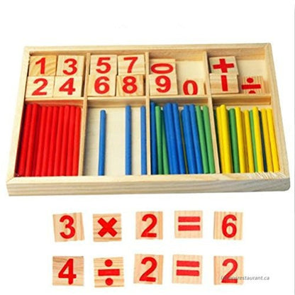 Rods Wooden Math Manipulative Aid
