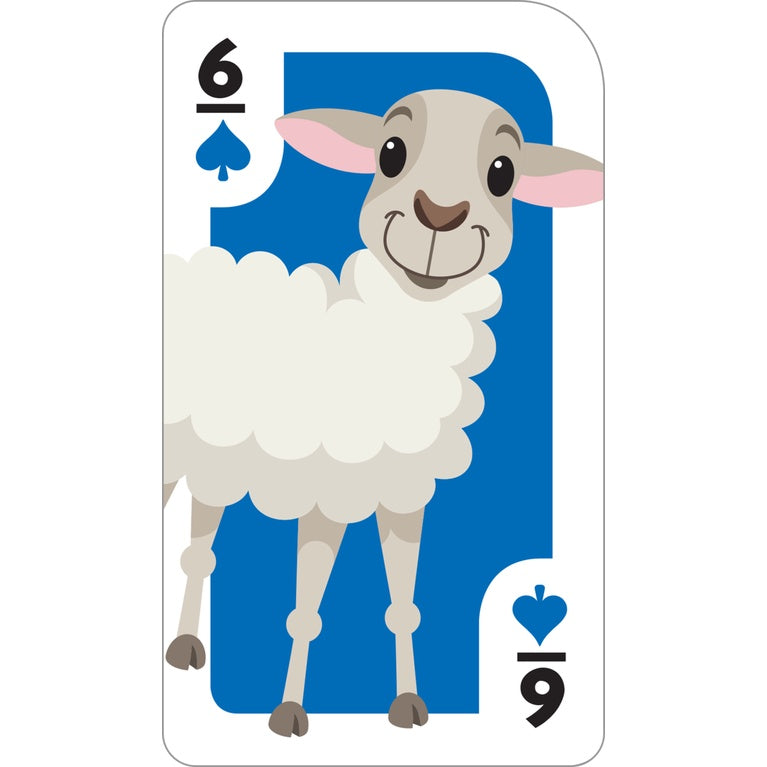 Animal Farm Rummy Flashcard Game - Matching Sorting Counting games - Age 4 and up