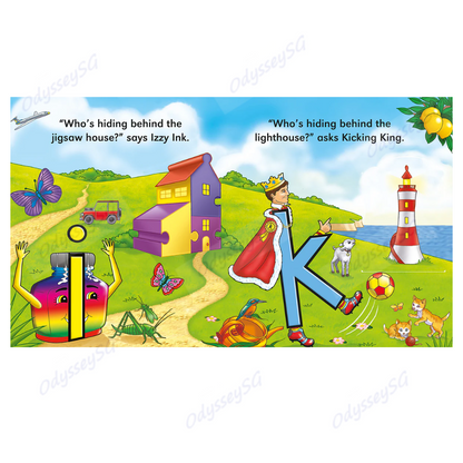 Letterland - Who's Hiding? (Flap book) - Alphabets Letters