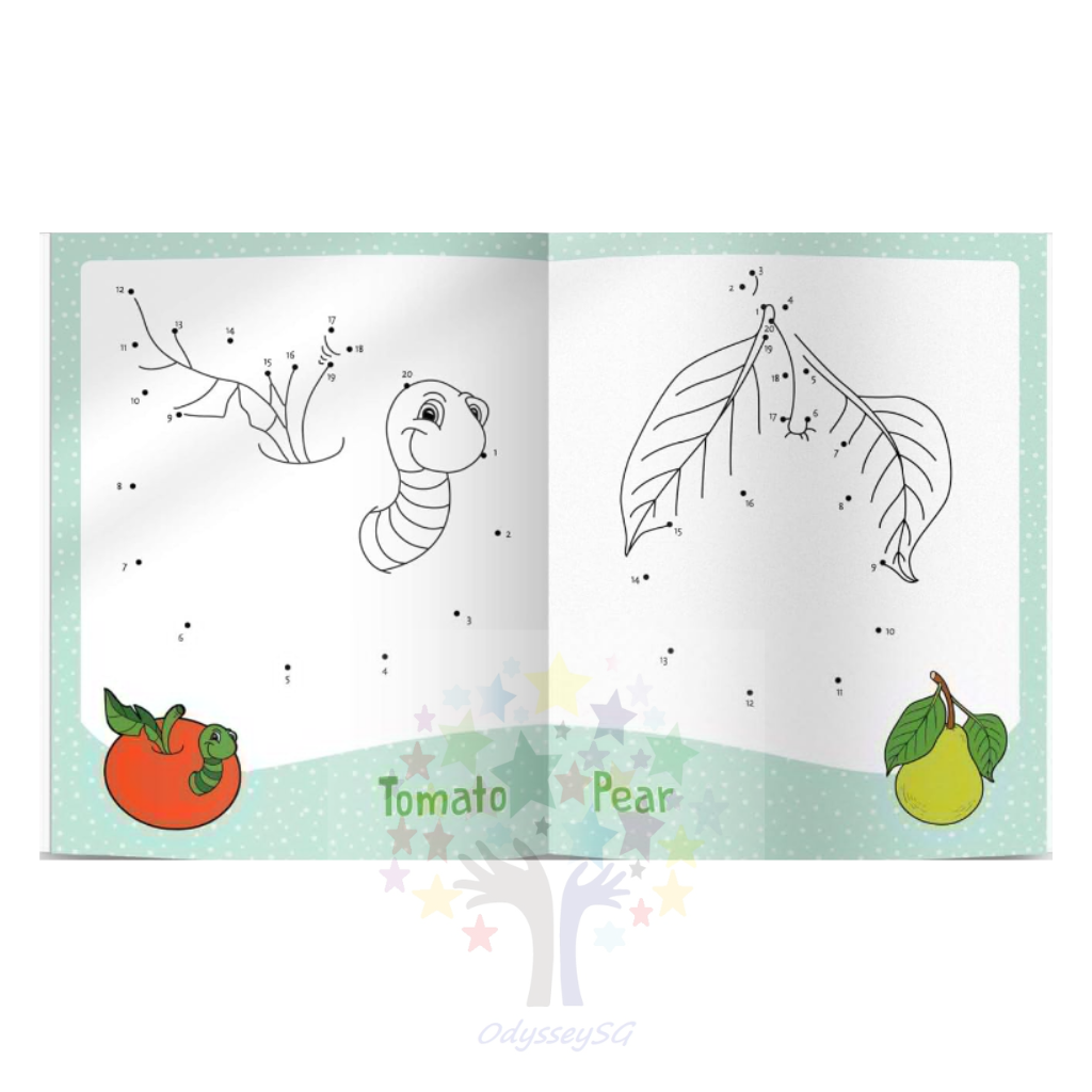 101 Dot To Dot Coloring: Children Fun Activity Book - Age 3 and above