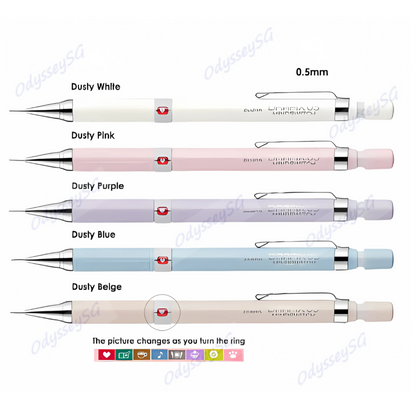 Zebra Drafix MINDSWITCH Mechanical Pencil 0.5mm – Kawaii Limited Edition