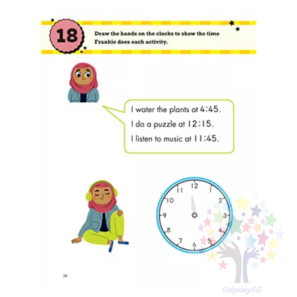 Kumon - Everyday Math: Telling Time - Kumon Maths activity book - Age 5-7