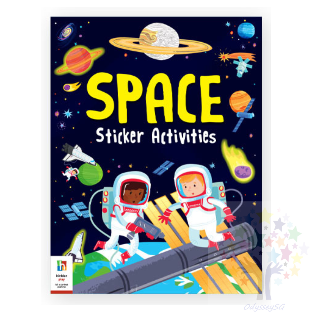 Exploring Space - Jigsaw and sticker activity book - Age 5 and above