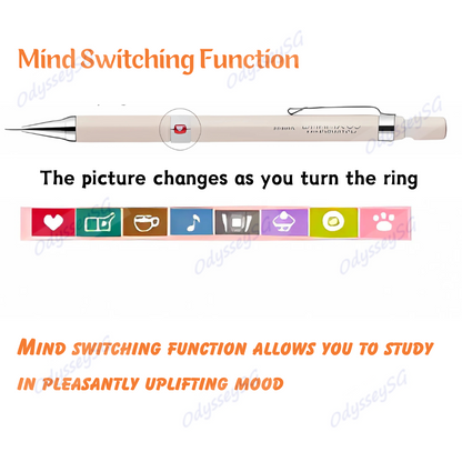 Zebra Drafix MINDSWITCH Mechanical Pencil 0.5mm – Kawaii Limited Edition