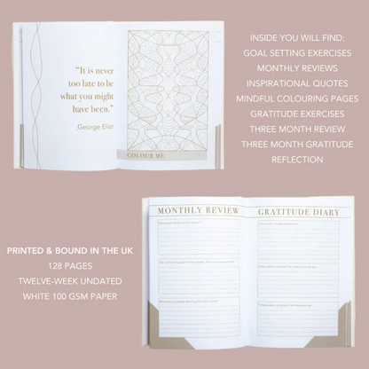 LSW London - Morning Notes - Daily Wellbeing Journal - 3 Month UNDATES - Embrace Positivity