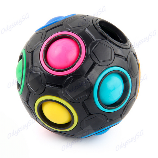 Rainbow Puzzle Ball - Puzzle Ball - Brain Teaser