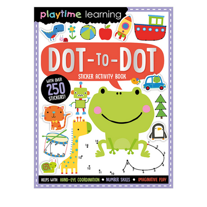 Dot to Dot Sticker Activity Book - Over 250 stickers