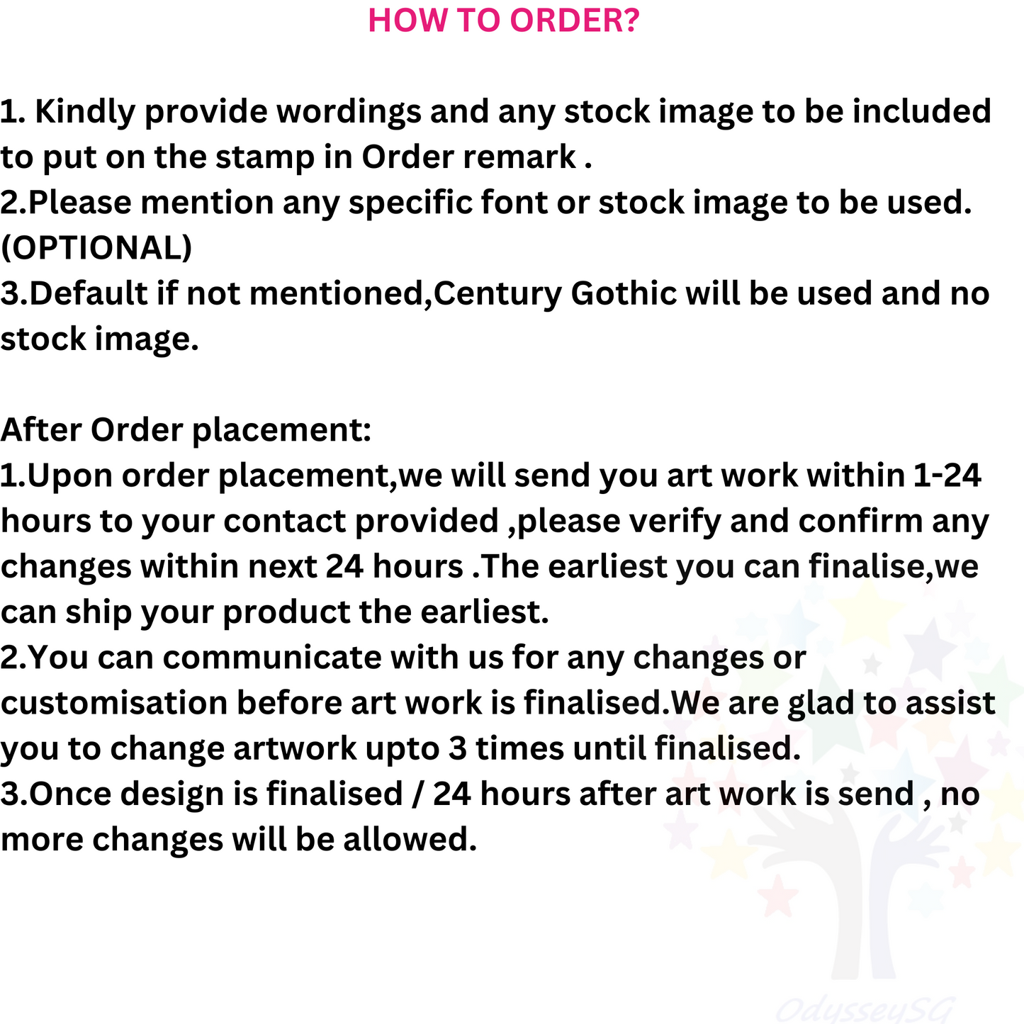 Rectangle Name Stamp - Suitable for Fabric, Wood, Metal, Plastic and Paper