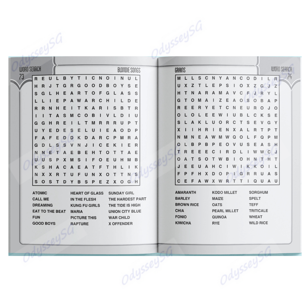 Large Print Puzzles - Wordsearch