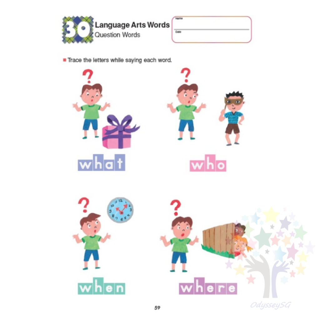 Kumon - My First Words for School  - Bindup - 160 Pages - Age 4-6