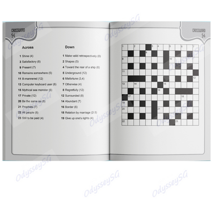 Large Print Puzzles - Mixed Puzzles - Sudoku / Wordsearch / Crossword