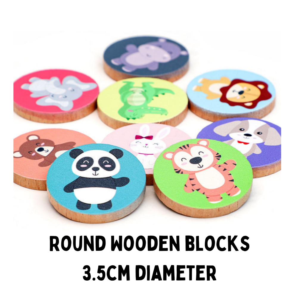 Animal Logic Game - Memory Thinking Game / Pattern / Sequencing / Memory matching / Brain Games - Age 2 - 5