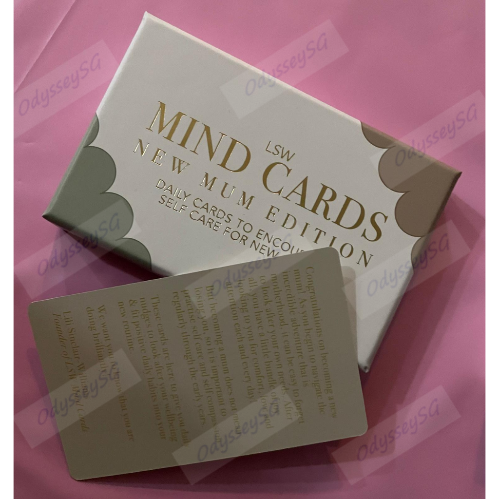 Mindful Series -Mind Cards: New Mum Edition , Maternity Gift, Mental Health , Self Care, Self Love