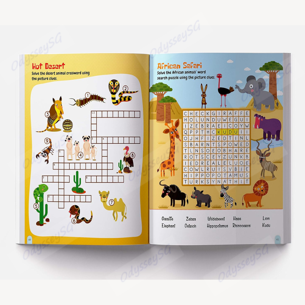 101 Brain Booster children Activity Book - Age 3-6