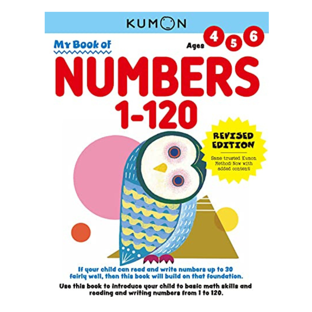 Kumon - My Book of Numbers 1-120 - Age 4-6