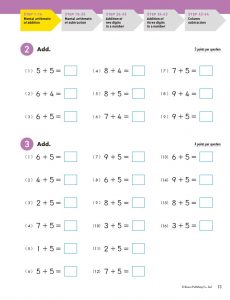 Kumon Math Boosters - Addition & Subtraction Age 6-8