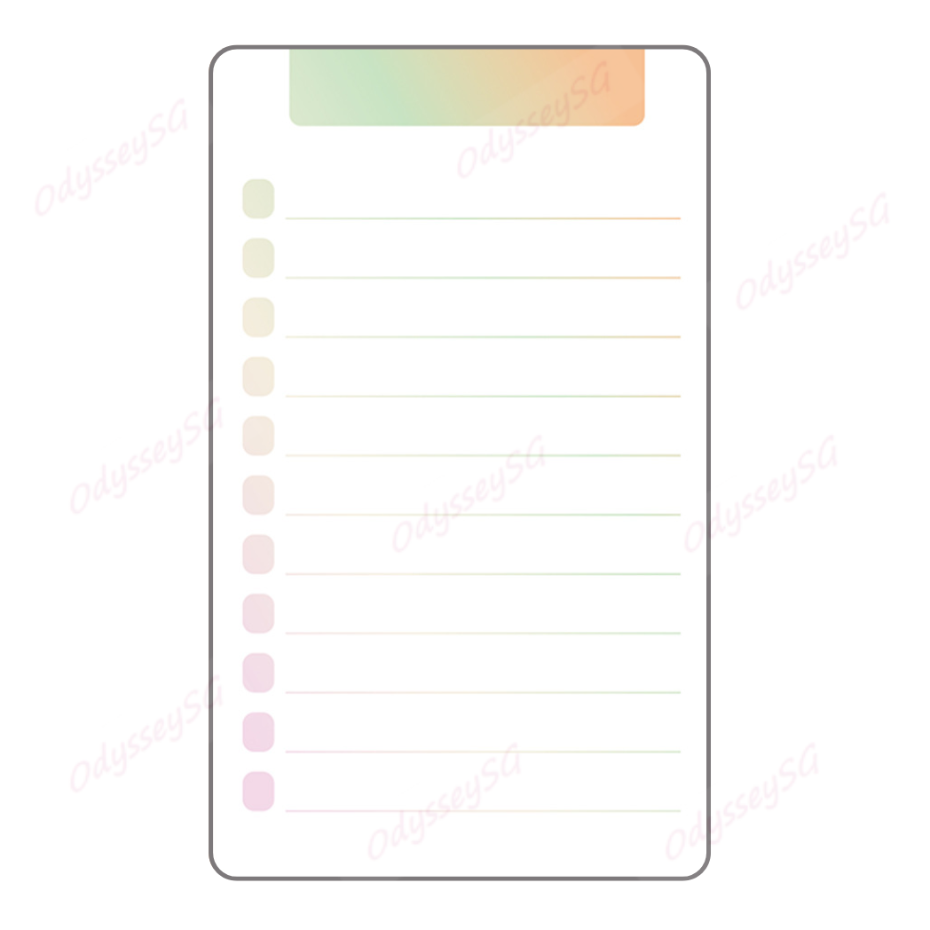 Magnetic Memo Whiteboard 12.7 x 21.3 cm with 3 Dry Erase Markers – Fridge Message Board for Notes, Reminders & To-Do List