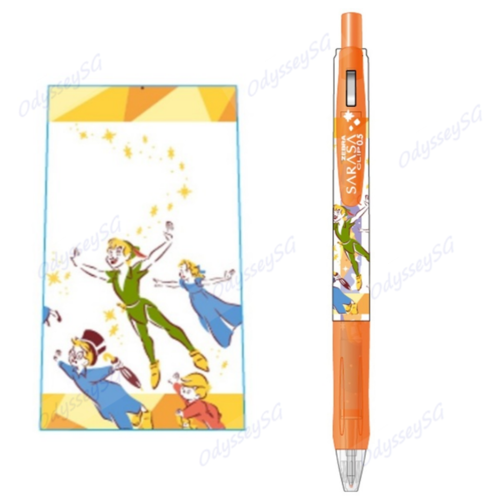 Zebra LIMITED EDITION Sarasa Clip Disney Fantasy Pens 0.5mm