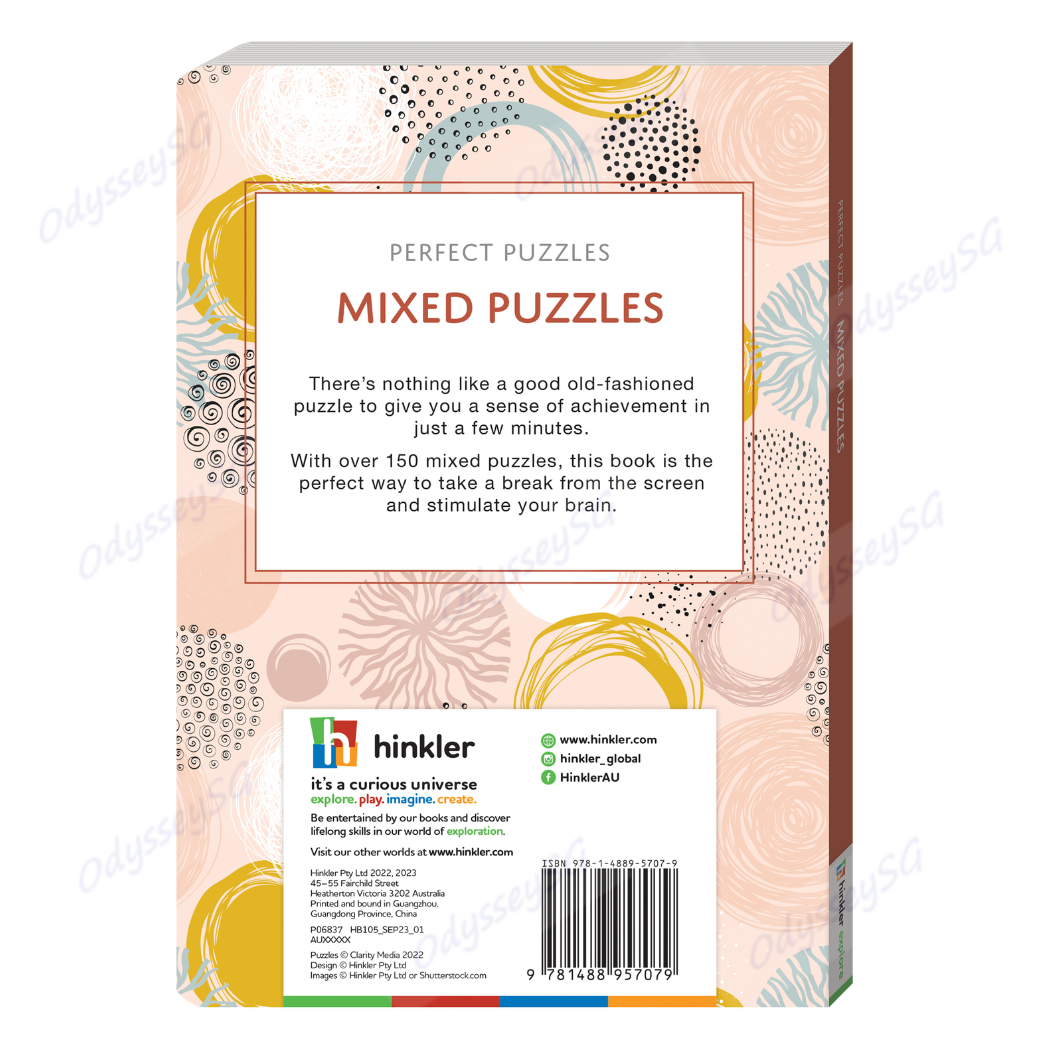 Perfect Puzzles: Mixed Puzzles - Sudoku Word Search Crossword and More