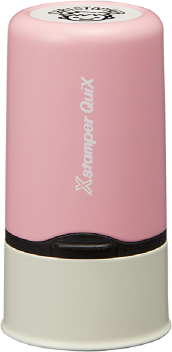 Round Name Stamp - Suitable for Fabric, Wood, Metal, Plastic and Paper