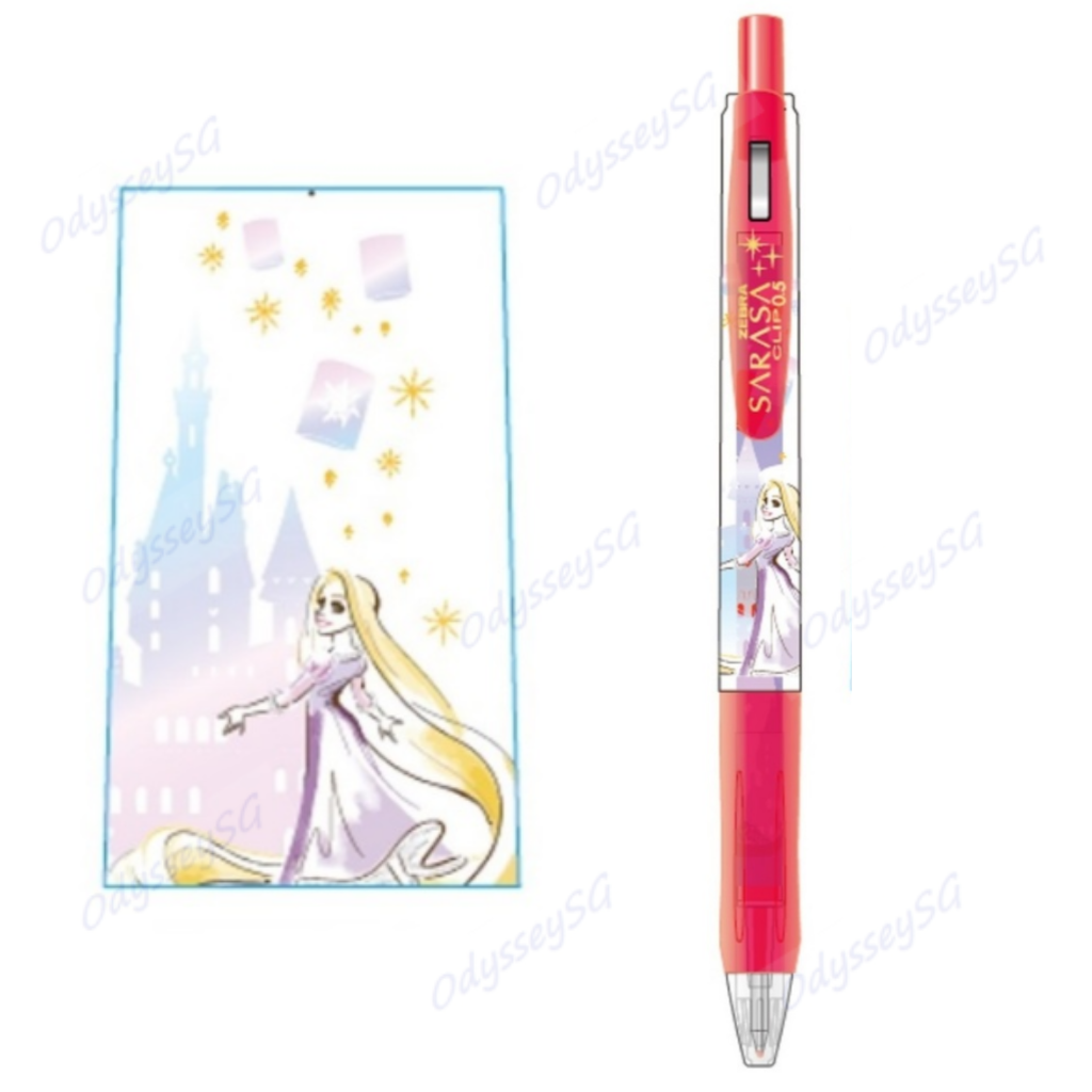 Zebra LIMITED EDITION Sarasa Clip Disney Fantasy Pens 0.5mm