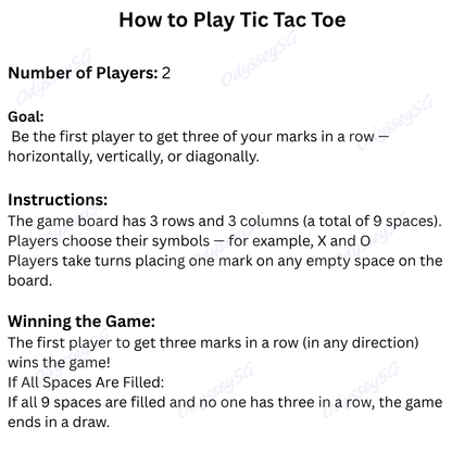 Mini Tic Tac Toe Letter Puzzle Keychain for Kids – Educational Brain Game Toy, Party Favours & Goodie Bag Gifts